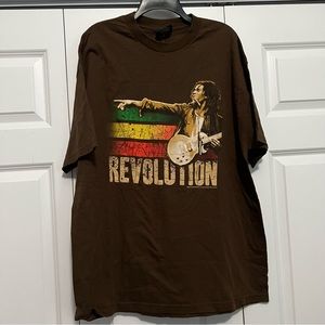 Vintage 2000s Bob Marley Revolution Shirt Size 1X/XL